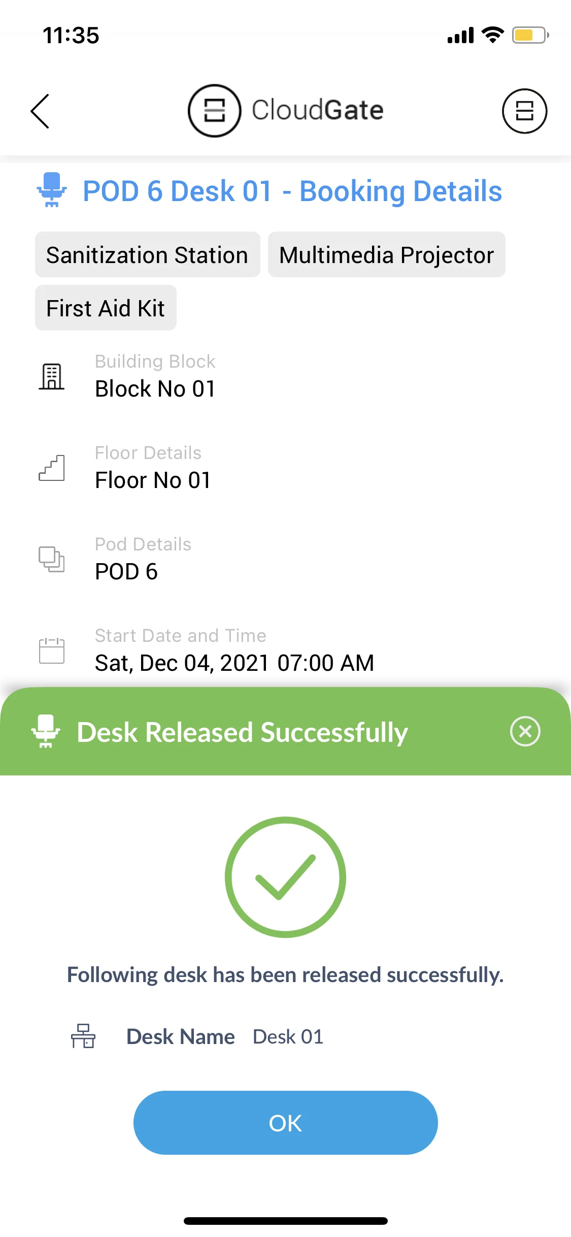 CloudGate POC screenshot