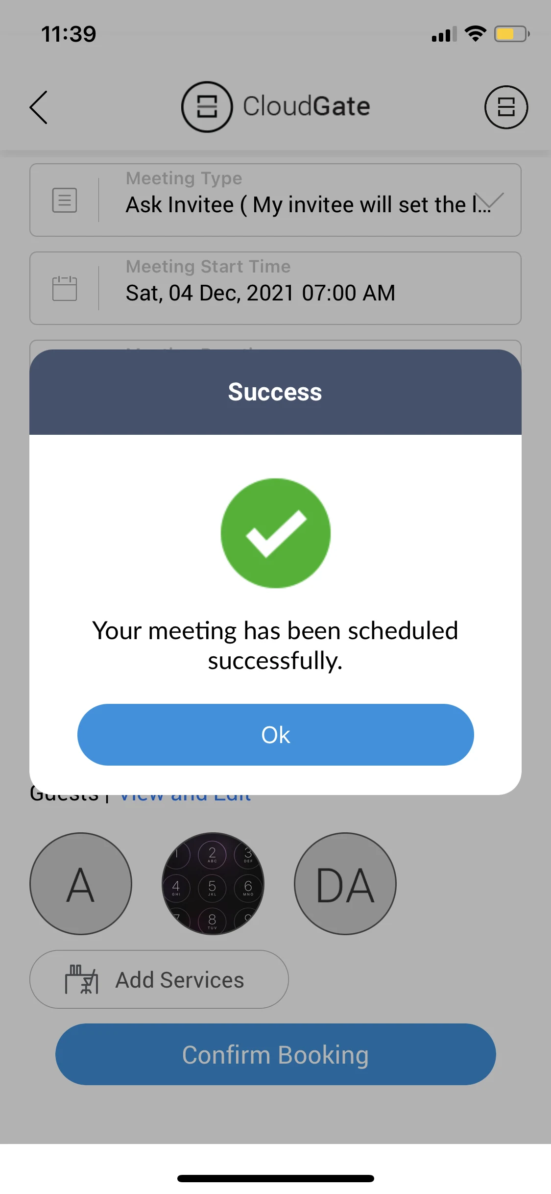 CloudGate POC screenshot