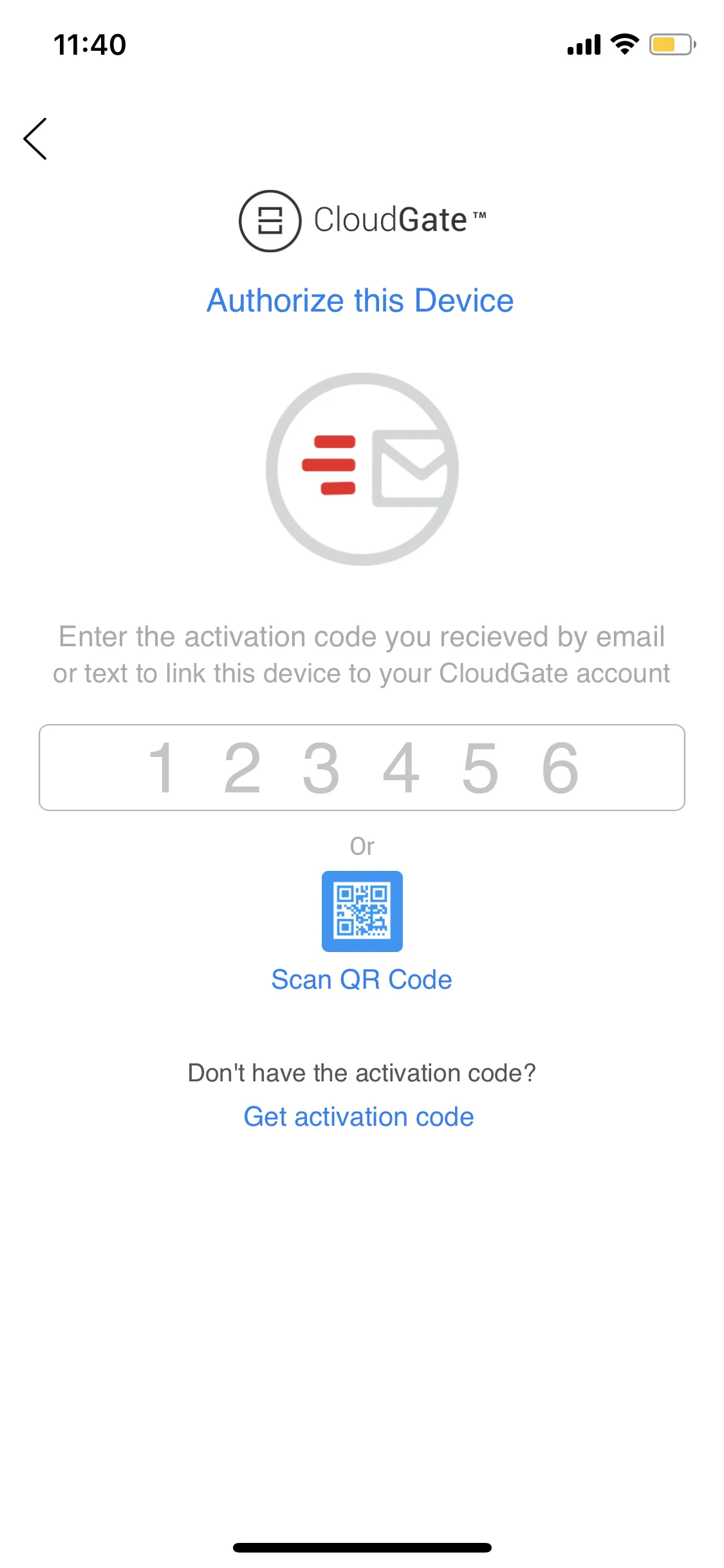 CloudGate POC screenshot